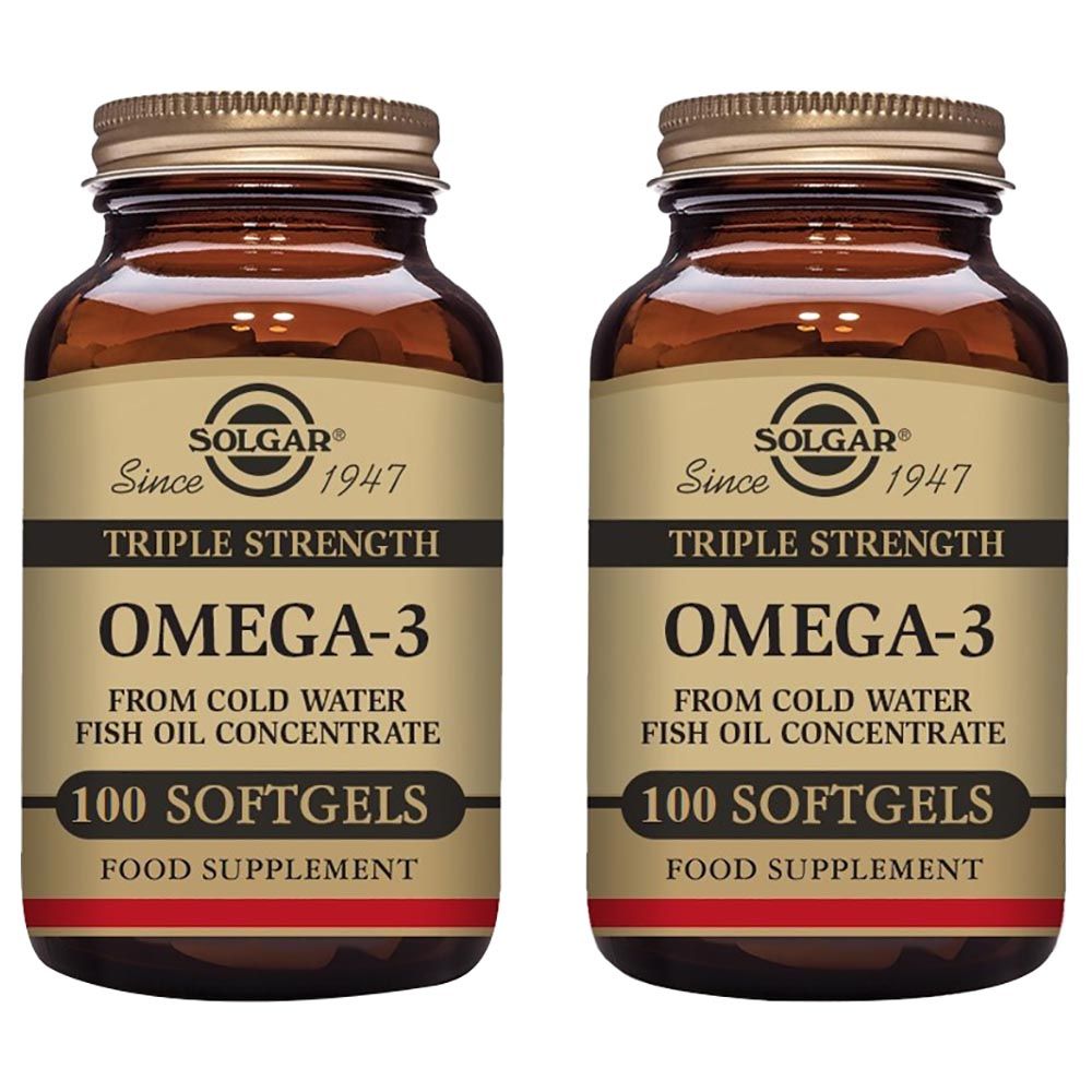 Solgar - Triple Strength Omega-3 950mg Softgels 1+1 FREE