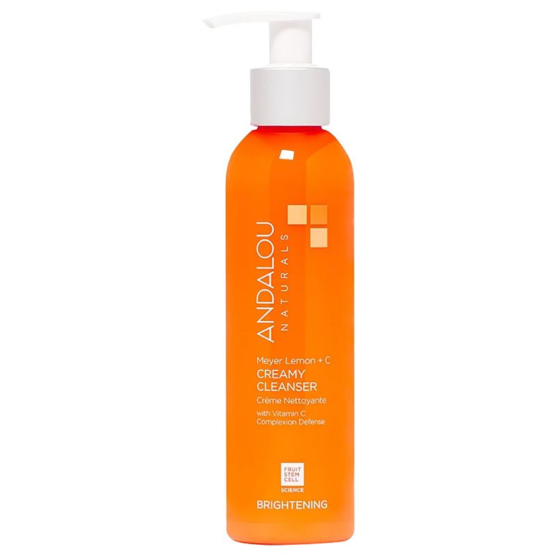 Andalou Creamy Cleanser, Meyer Lemon +C, Brightening 178ml