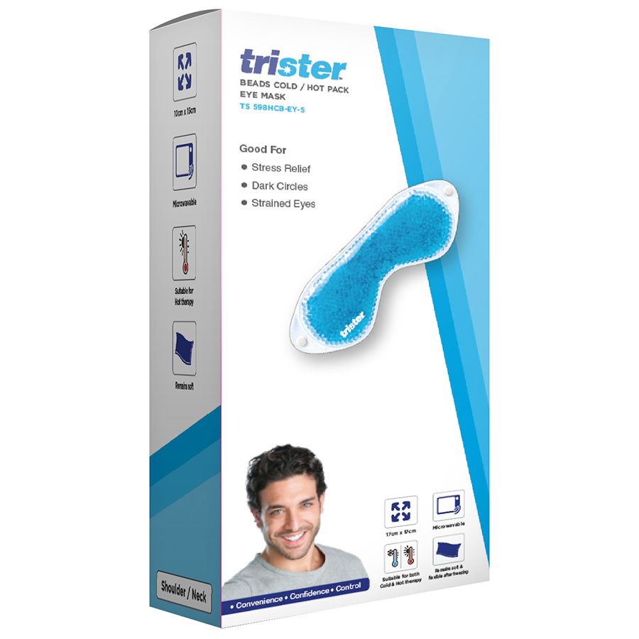 قناع عين تريستر - خرز بارد/ساخن صغير