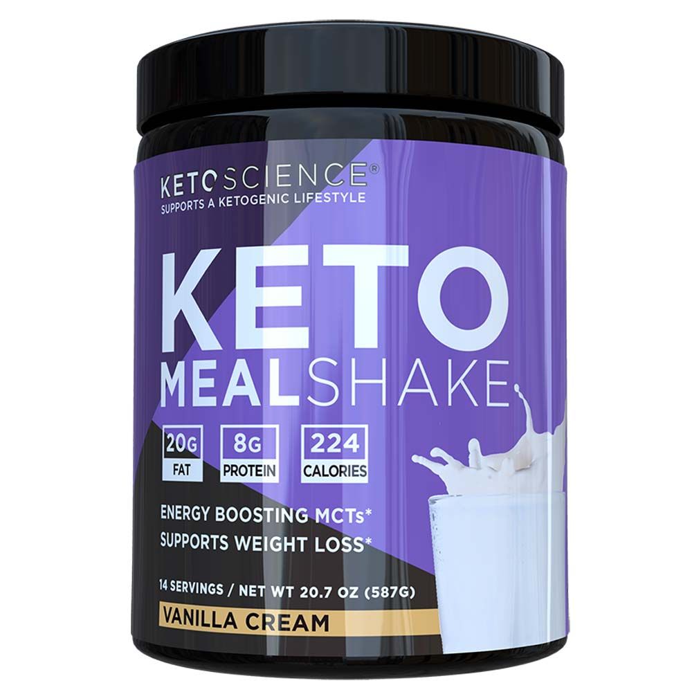 Ketoscience Ketogenic Meal Shake Natural Vanilla Flavour 532g