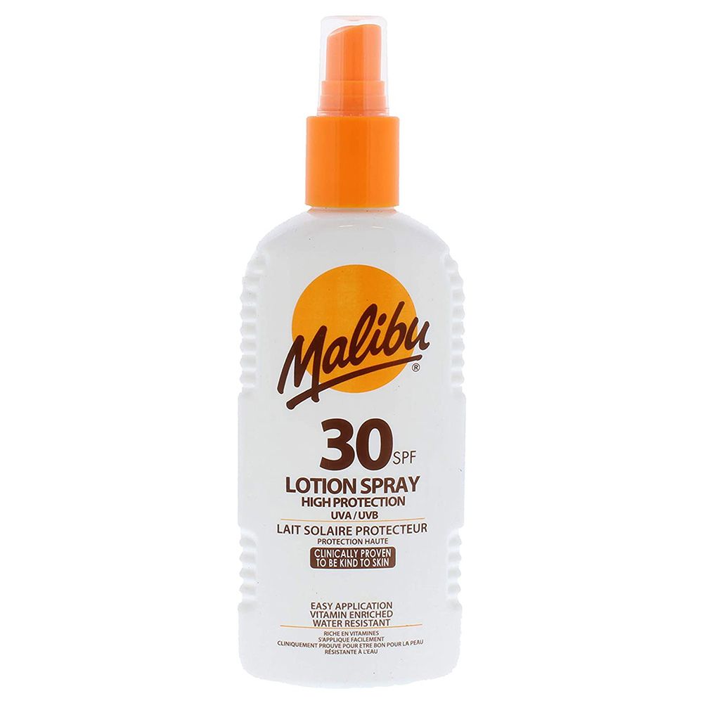 Malibu High Protection Sun Lotion Spray SPF30 UVA/UVB 200ml