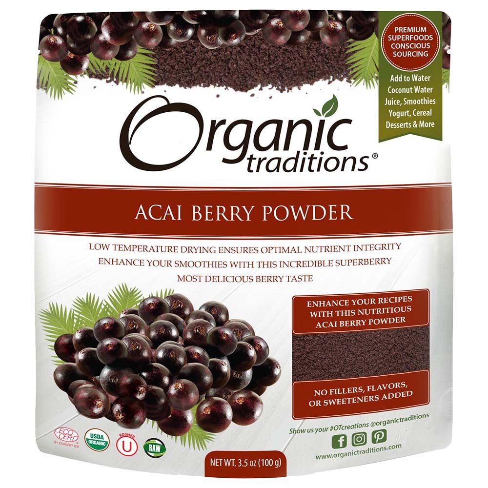 Organic Traditions Acai Berry Powder