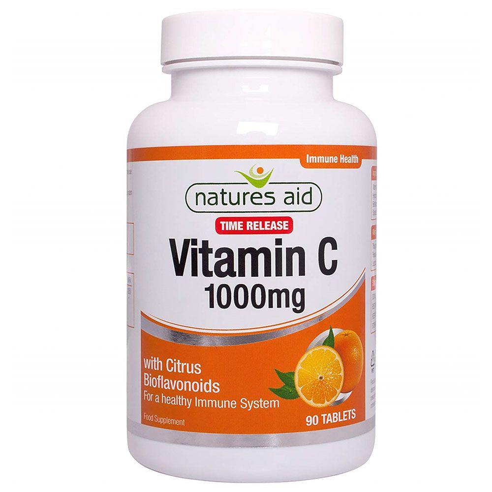 Natures Aid - Vitamin C 1000mg Time Release - 90 Tablets