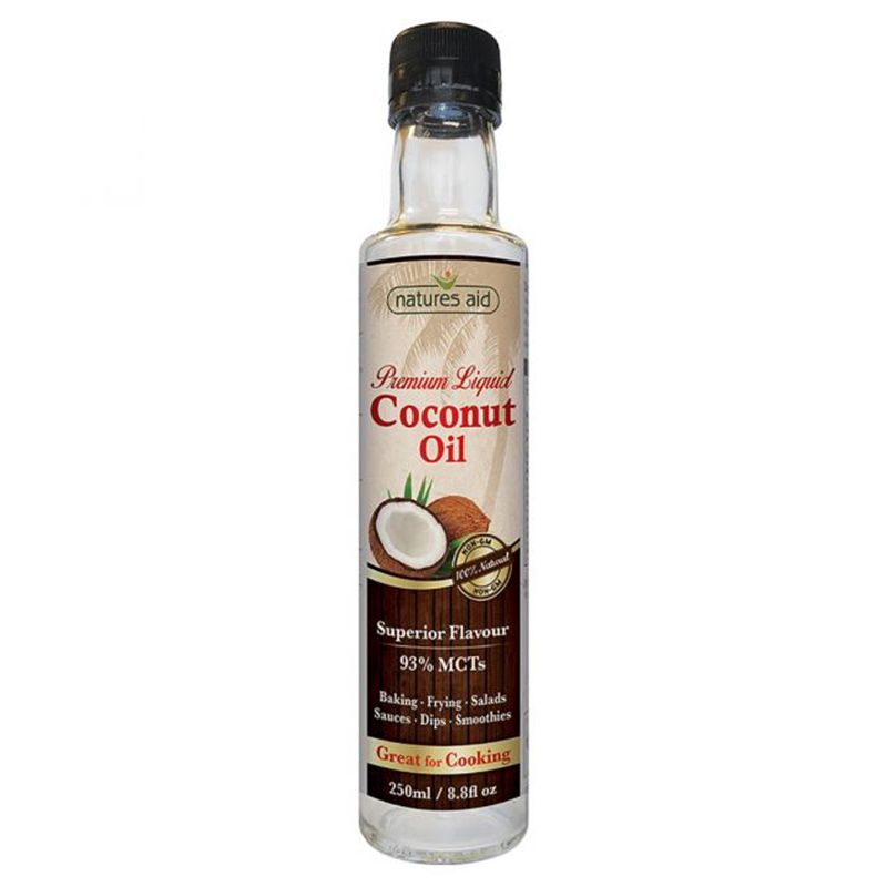 Nature's Aid Premium Liquid Coconut Oil - 250 ml