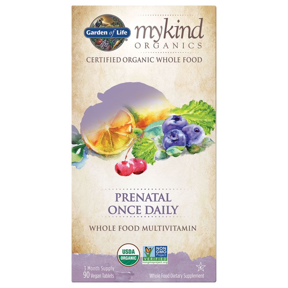 Garden of Life mykind Organics Prenatal Multi 1 Daily Multi