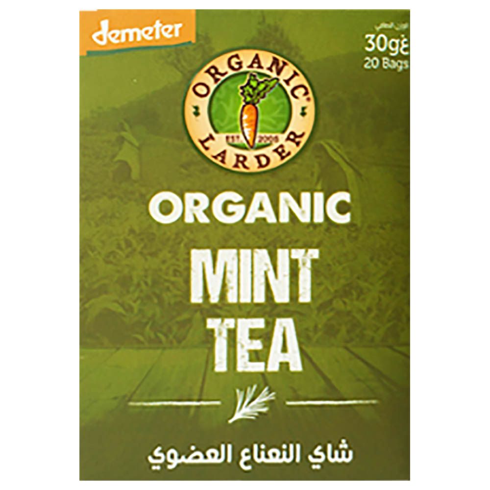 Organic Larder Tea Mint 40g
