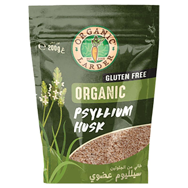 Organic Larder - Whole Psyllium Husk - 200g