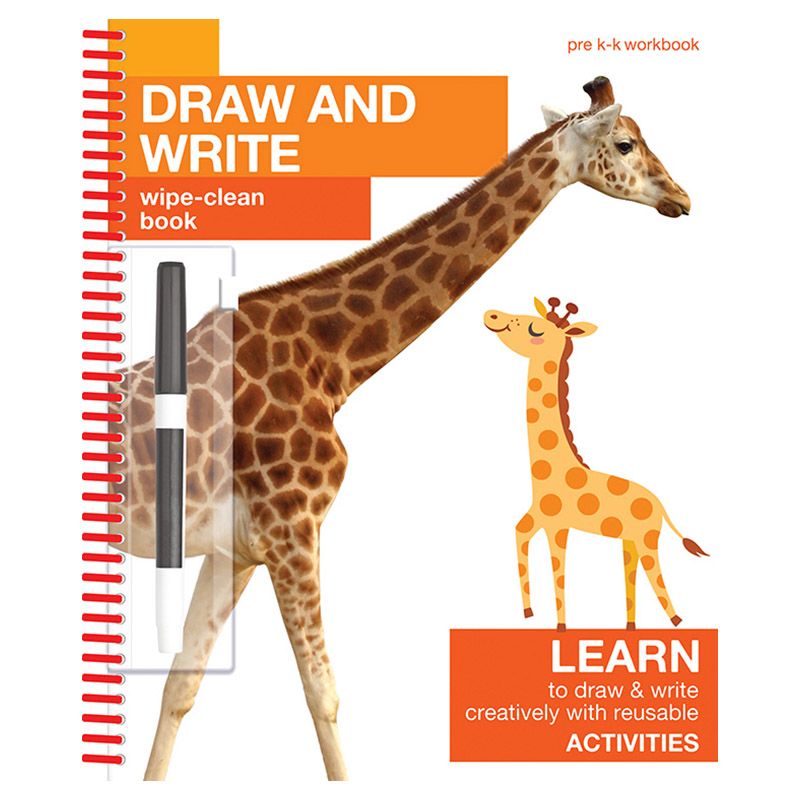 كتاب Draw And Write Wipe-Clean Book