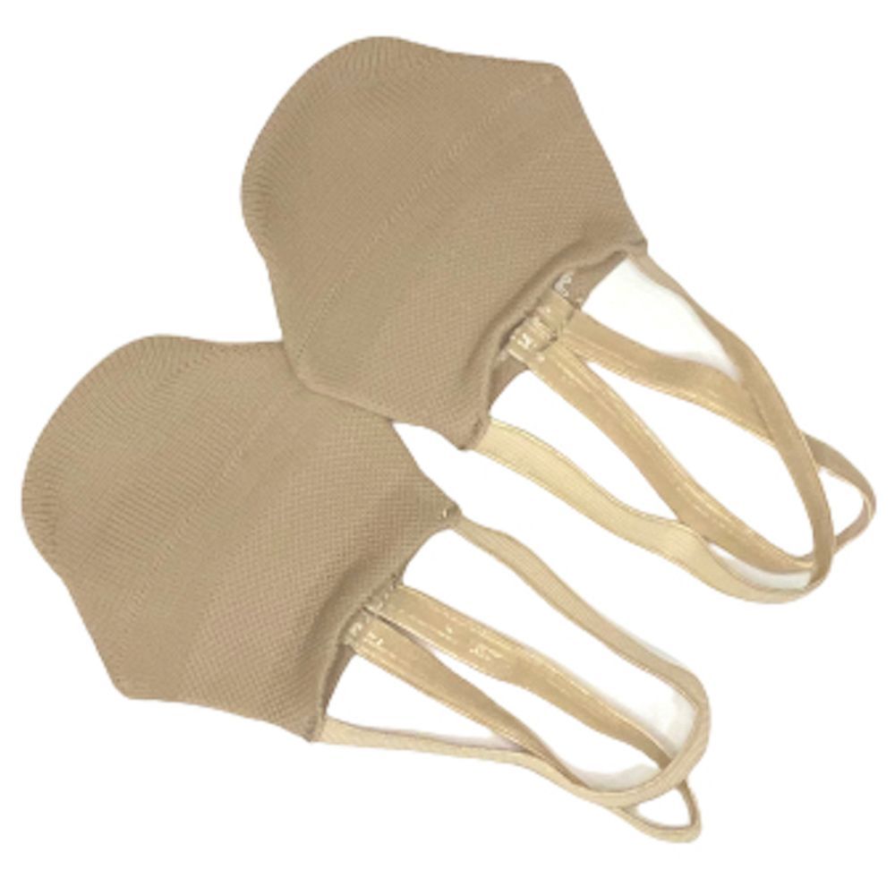 OneSports - Grishko Gymnastics Dance Half-Socks - Beige