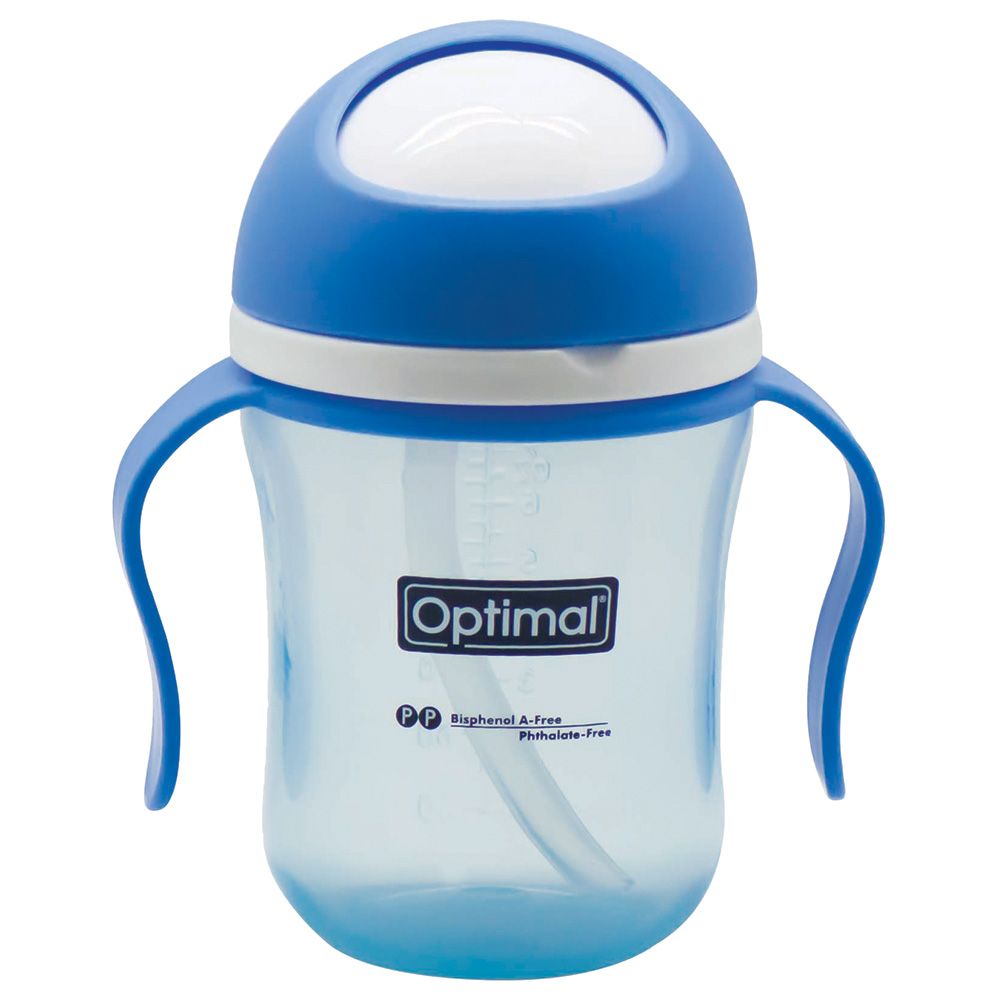 Optimal - Non - Spill Training Cup - Blue - 220ml