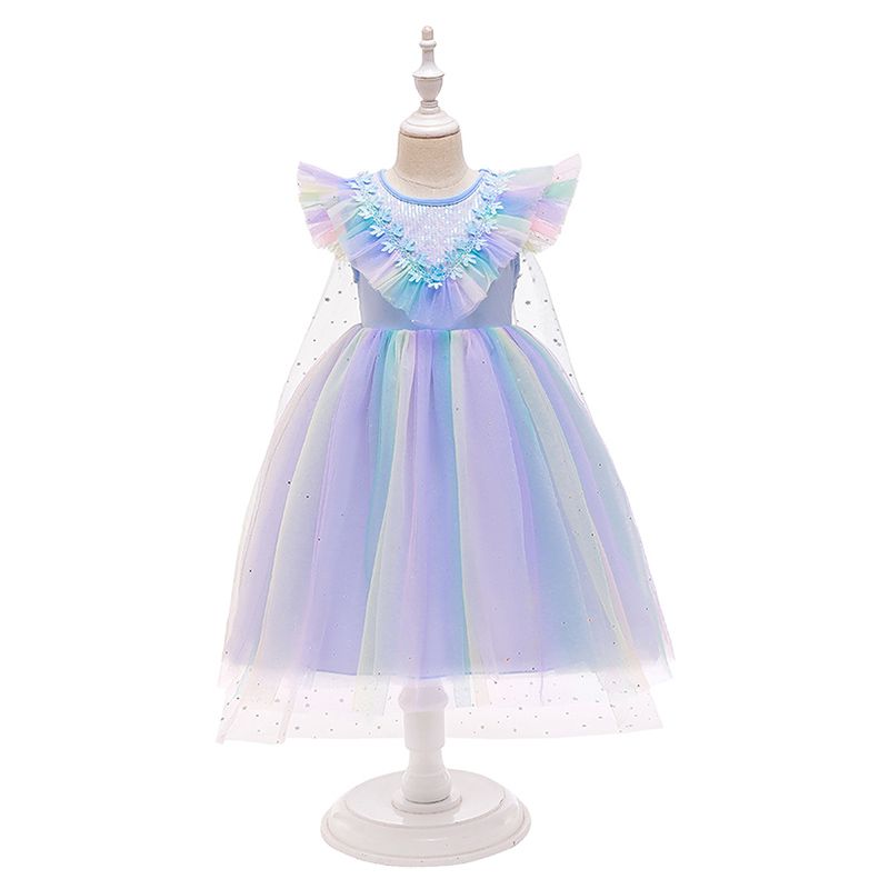 Sugar Rush - Embellished Sleeveless Dress_3-11y - Blue