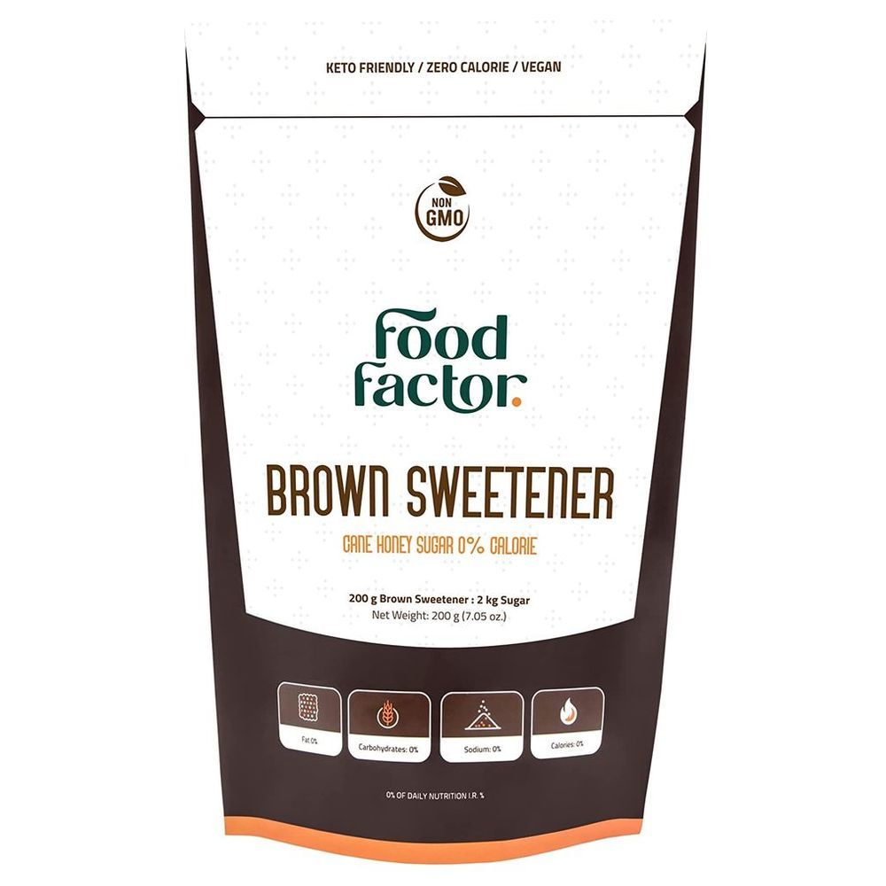 Food Factor - Brown Sweetener Sticks 200g