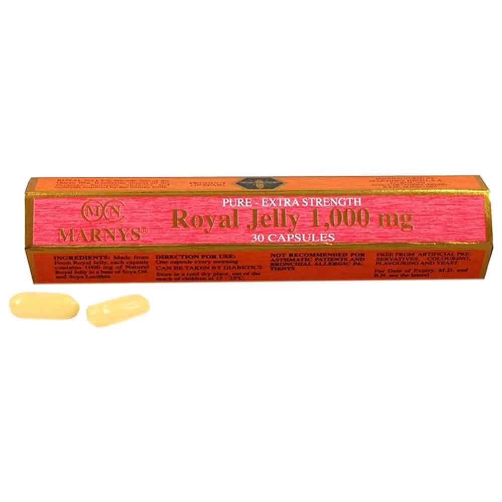 Marnys - Royal Jelly 1000MG Capsules - 30's