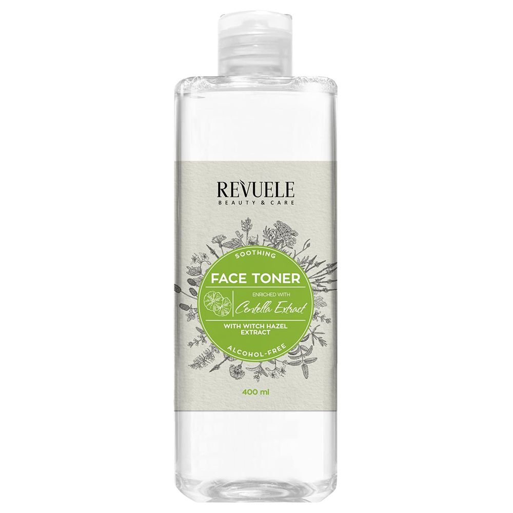 Revuele Face Toner With Witch Hazel & Centella Extract 400ml