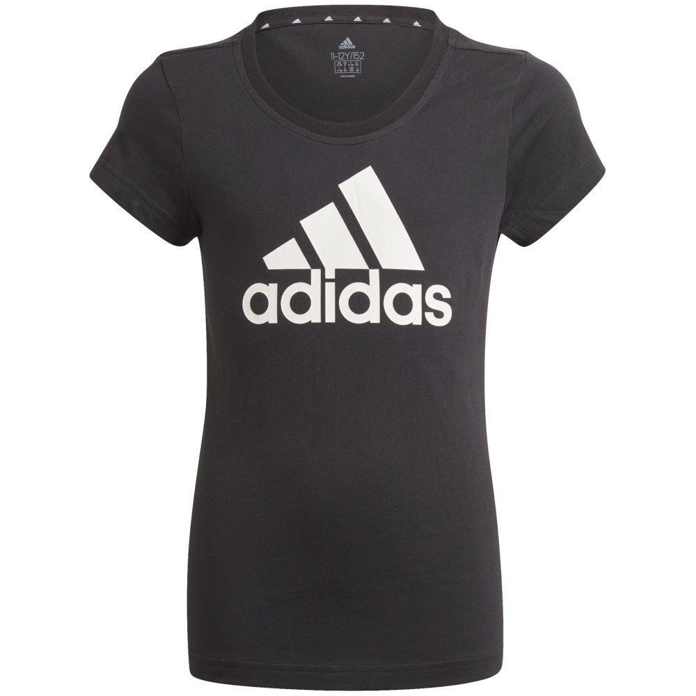Adidas - Girls Essentials Big Logo Tee - Black