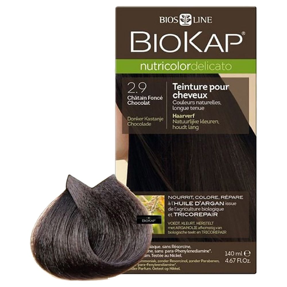 Biokap Nutricolor Delicato Rapid 2.9 Dark Chestnut Chocolate