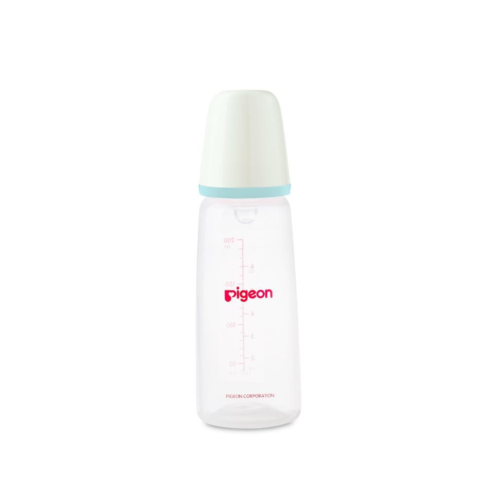 Pigeon - Plastic Feeding Bottle KP-6 200ml - Pale Blue