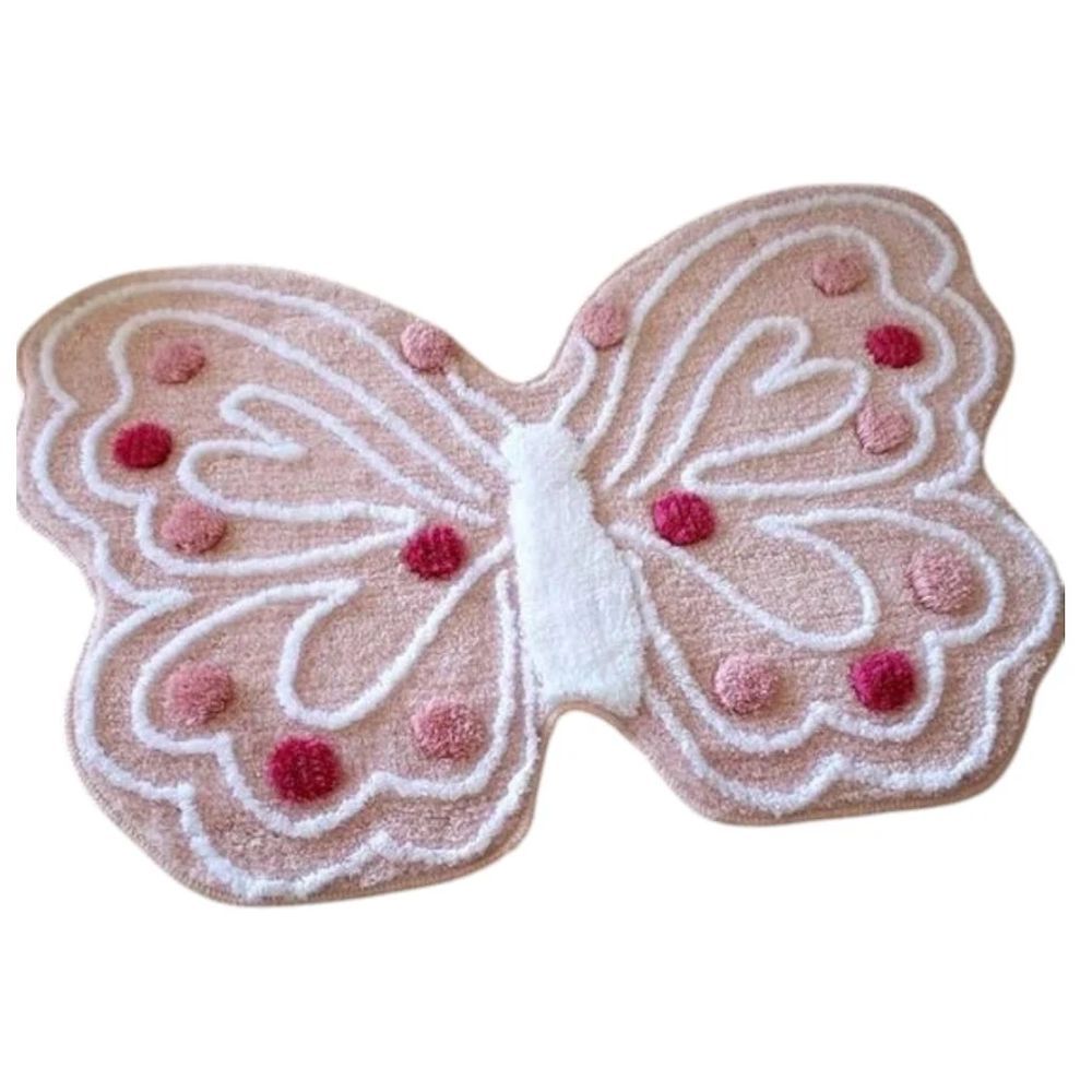 Chilai - Butterfly Bathmat - 60x100cm - Purple