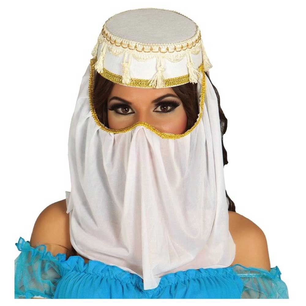 فيستاس غيركا - قبعة الأميرة العربية - أبيض