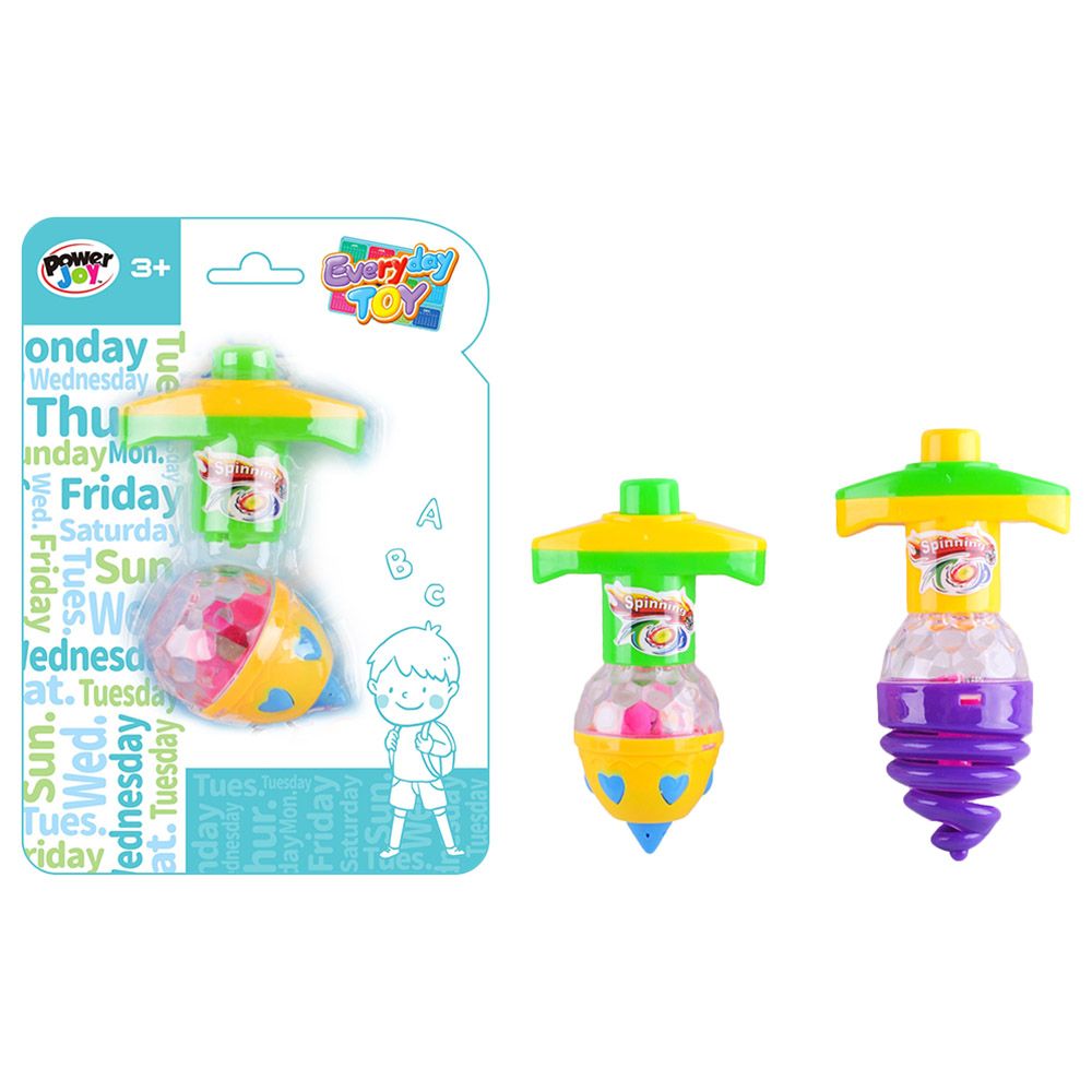 Power Joy - Battery Operated Everyday Flashing Top - Style May Vary