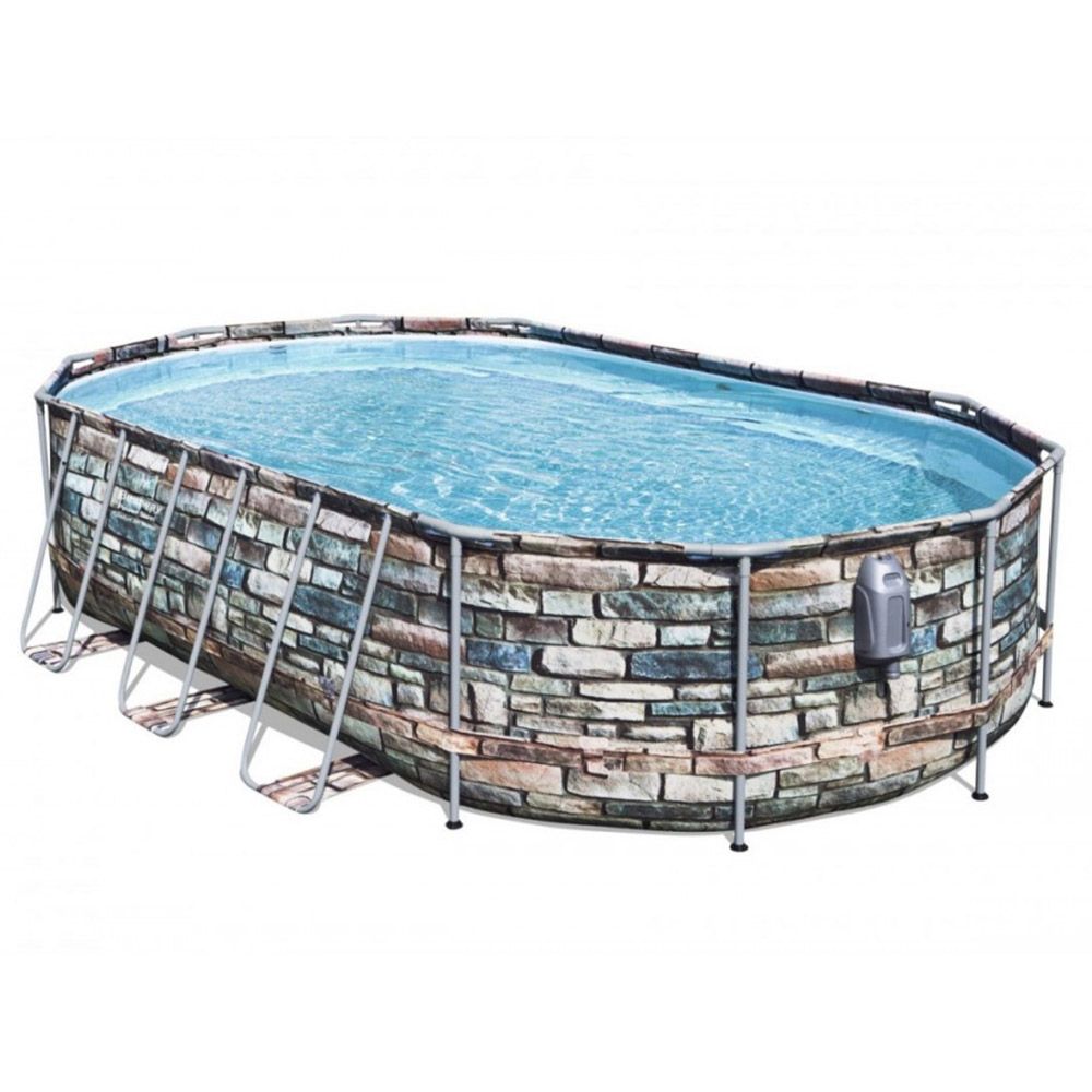 Bestway  -  Pool Powersteel Graph 6.1x3.66x1.22M
