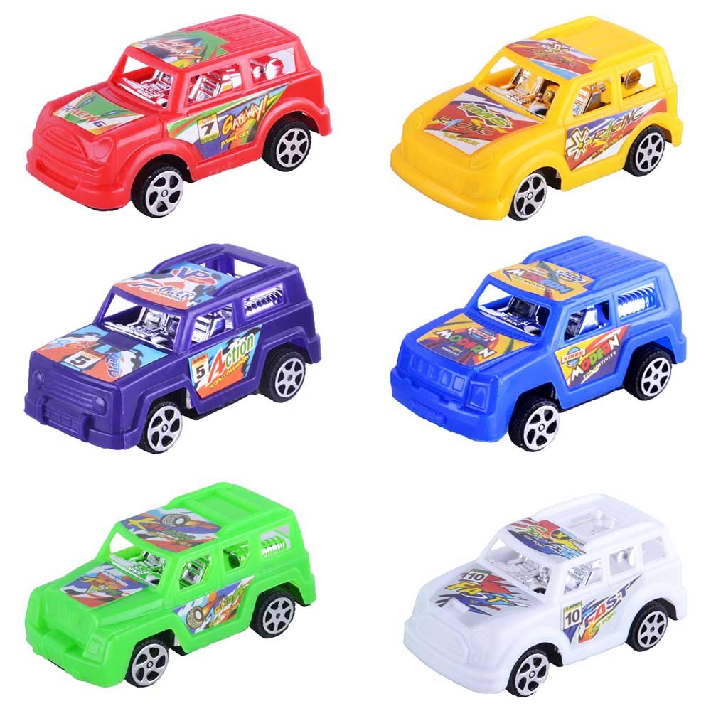 Power Joy - Everyday Toy Pull Back Racing Car 6pcs
