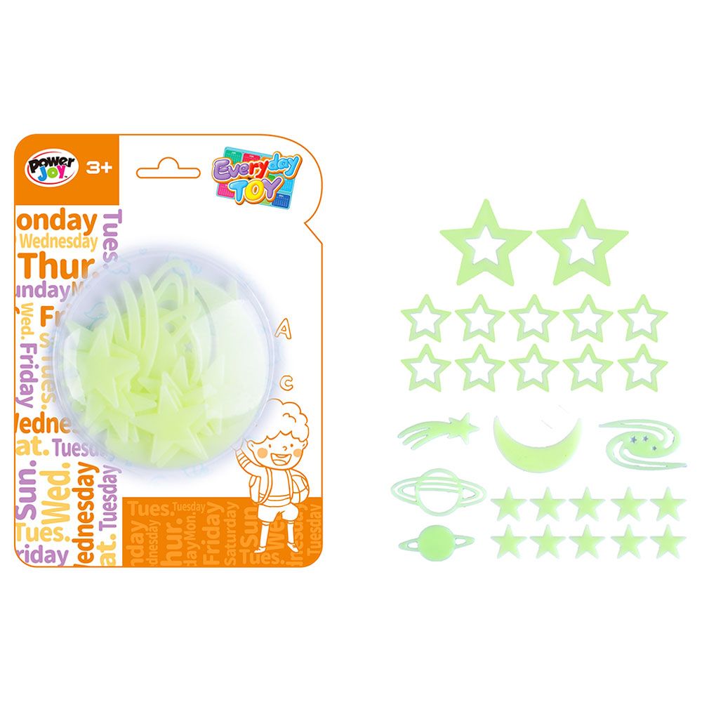 Power Joy - Everyday Toy Glow in the Dark - Assorted