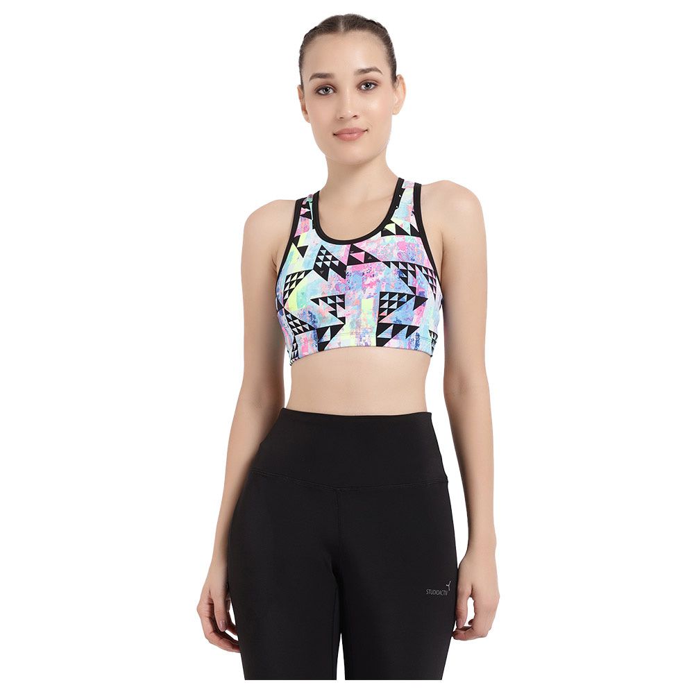 Studioactiv - Neo-Print Sports Bra - Black