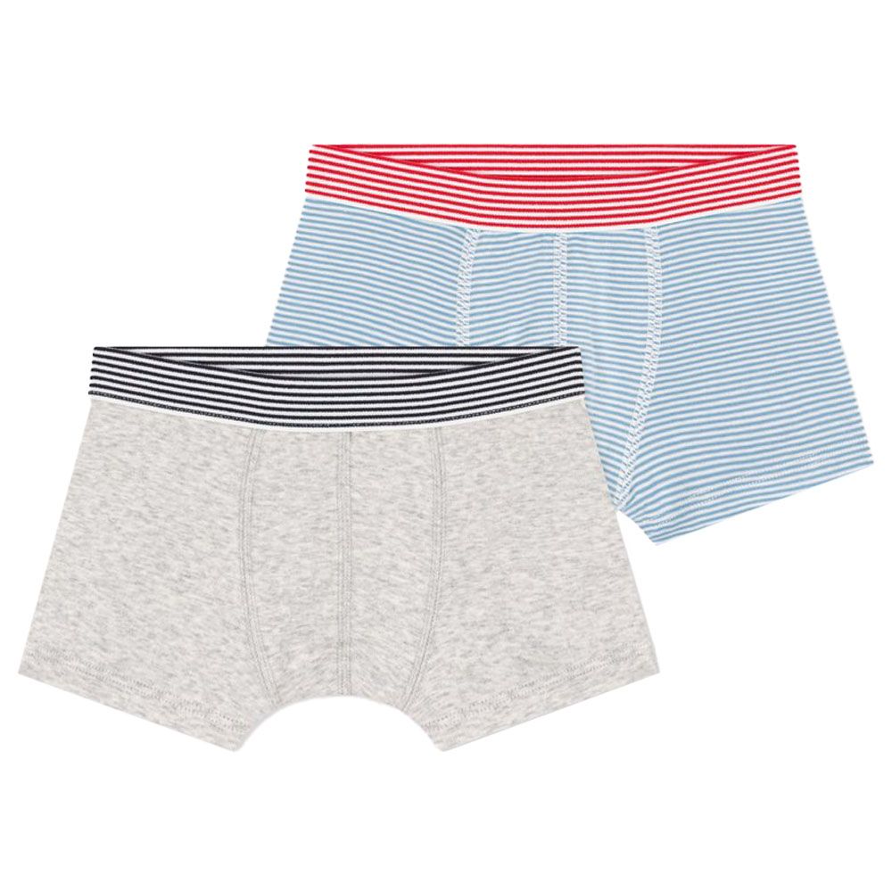 Petit Bateau - 2pc-Set - Boy's Cotton Boxers