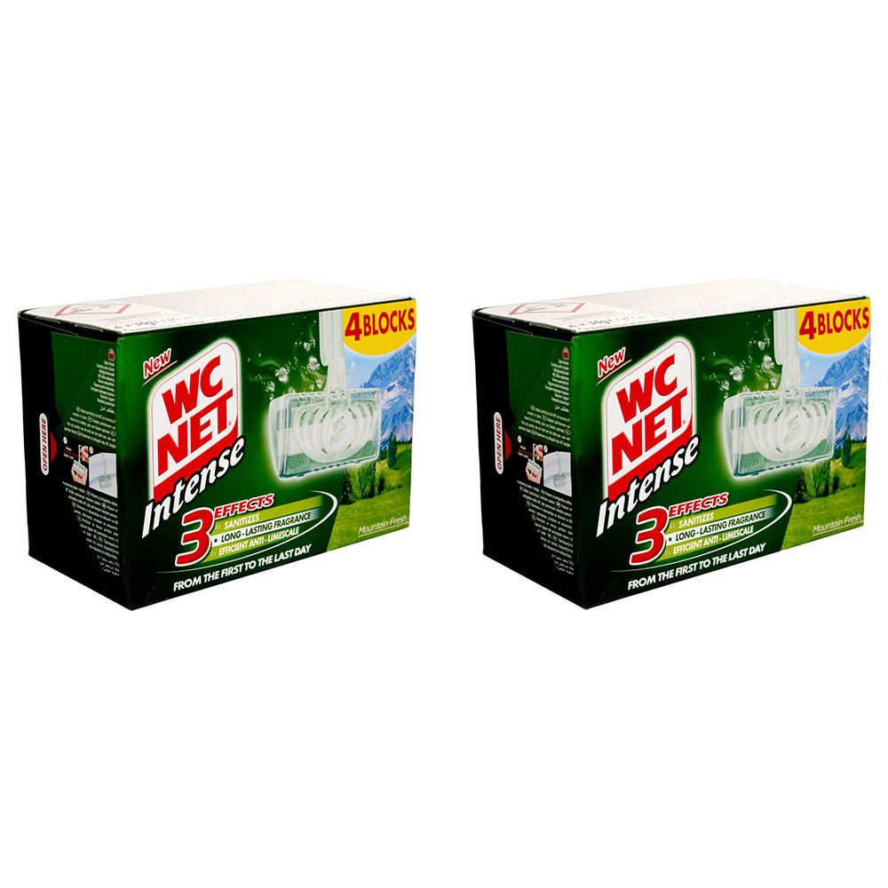 Wc Net - Toilet Blocks Intense Mountain Fresh Pack Of 2