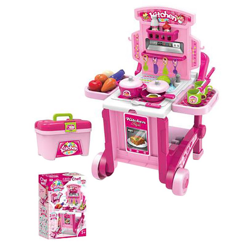 Xiong Cheng - Kitchen Trolley - Pink
