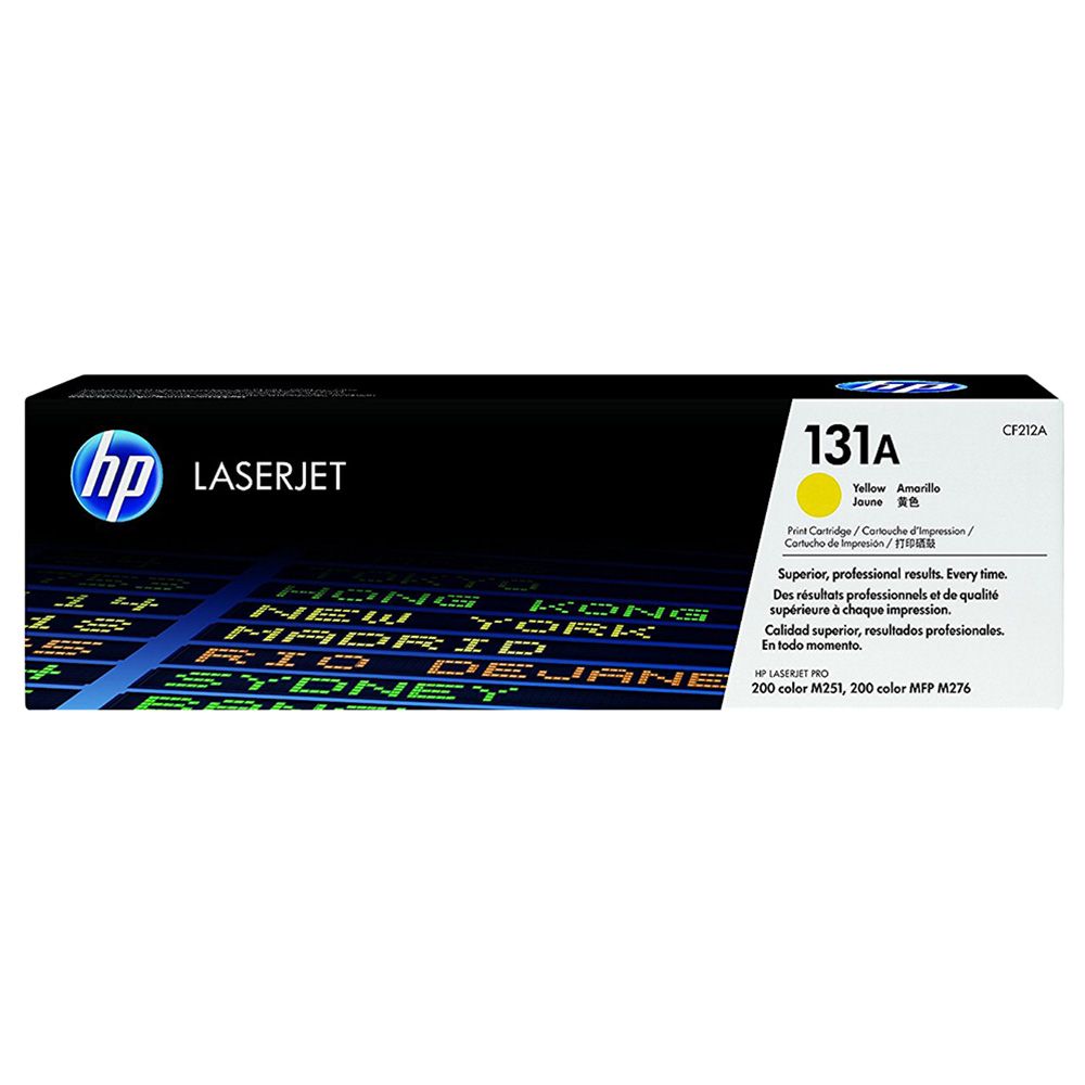 اتش بي - خرطوشة تونر طابعة اتش بي 131A - أصفر CF212A 
