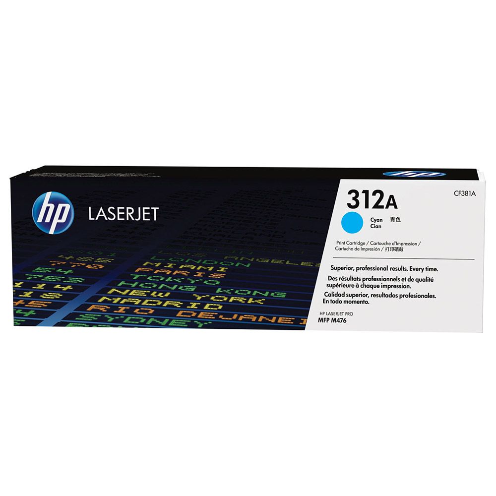 اتش بي - خرطوشة تونر طابعة اتش بي 312A - أزرق CF381A