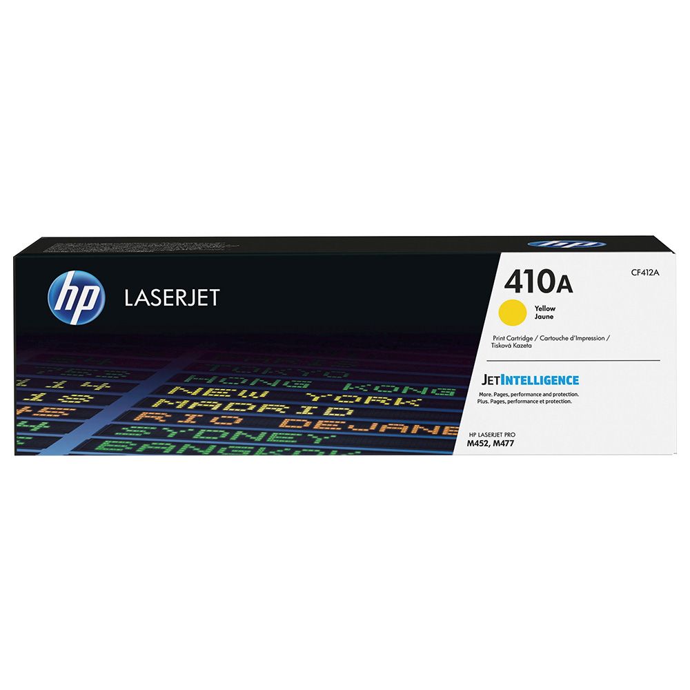 اتش بي - خرطوشة تونر طابعة اتش بي 410A - أصفر CF412A 