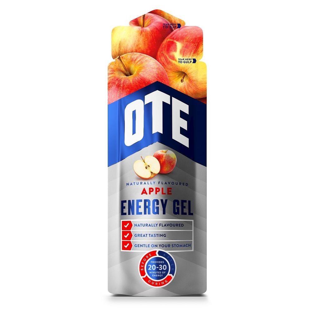 OTE Sports - Energy Gel - Apple 56g - Pack of 4