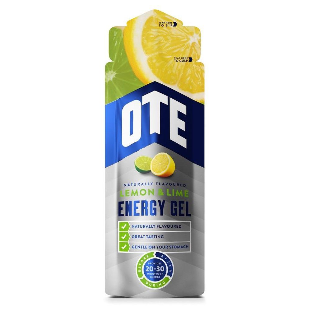 OTE Sports - Energy Gel - Lemon & Lime 56g - Pack of 4