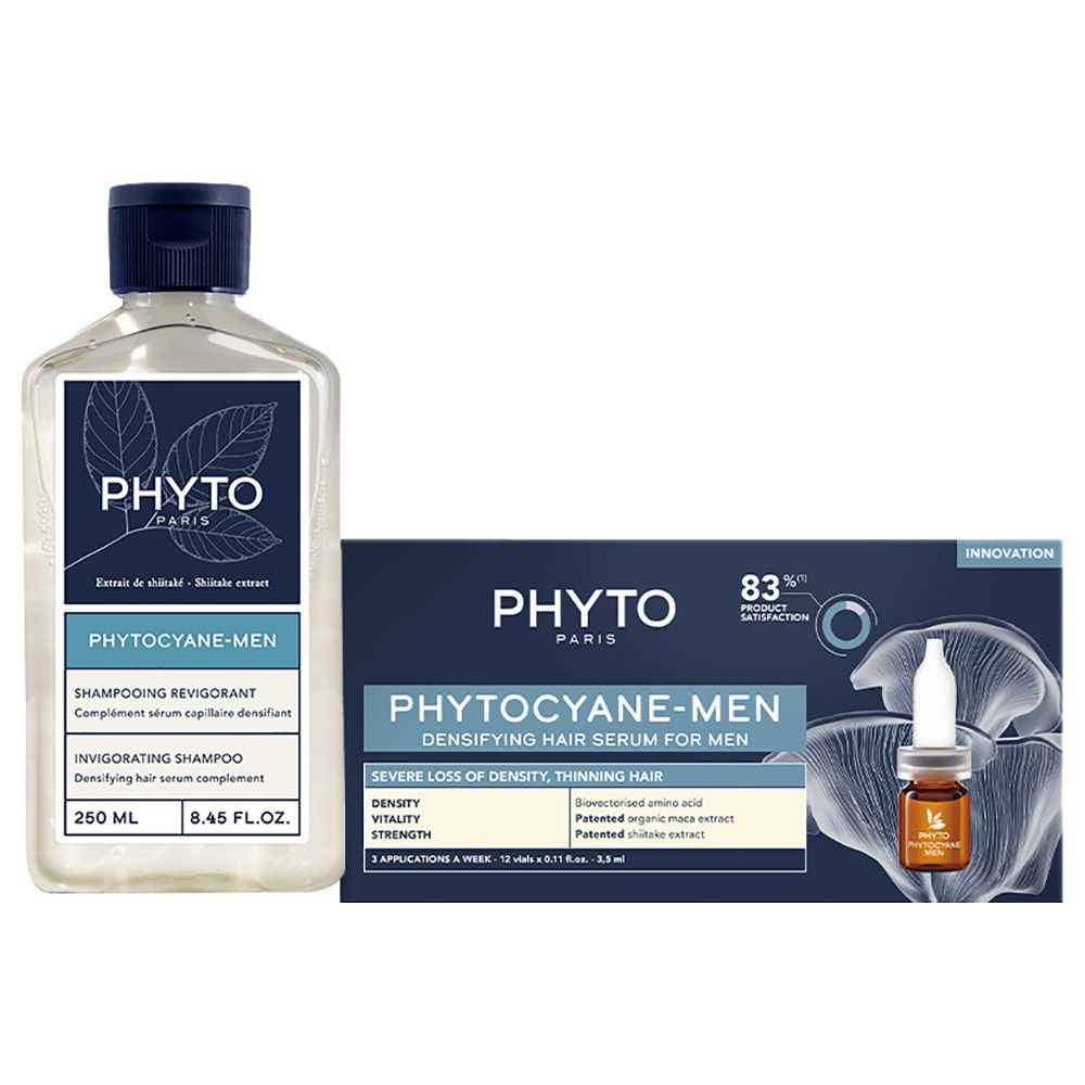 Phyto - Phytocyane-Men Shampoo & Densifying Hair Serum (Exclusive)