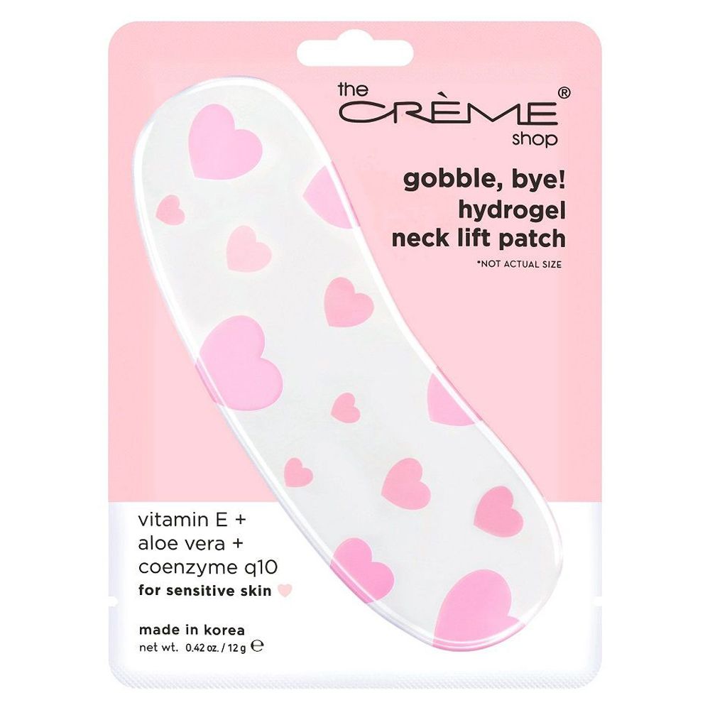 The Creme Shop - Gobble, Bye! Hydrogel Neck Lift Patch - Sensitive Skin