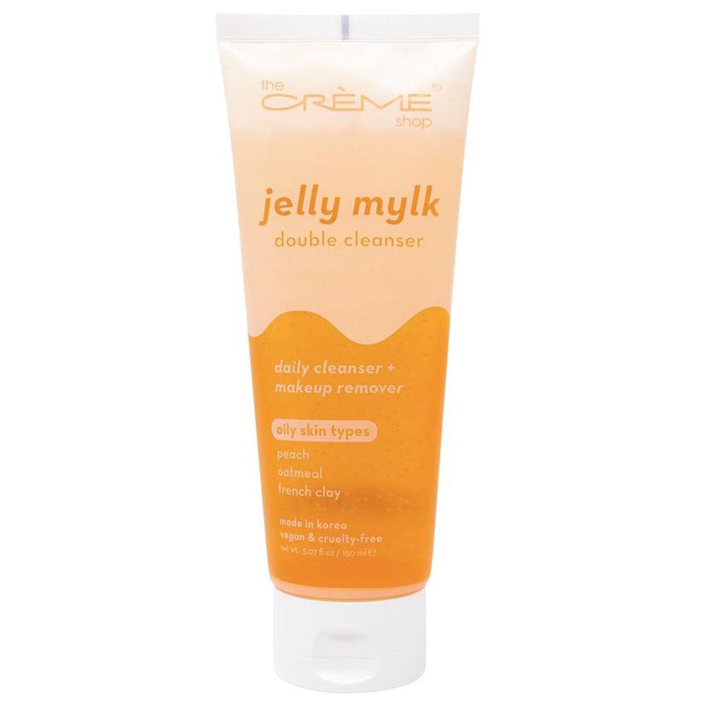 The Creme Shop - Jelly Mylk Double Cleanser Peach + Oatmeal