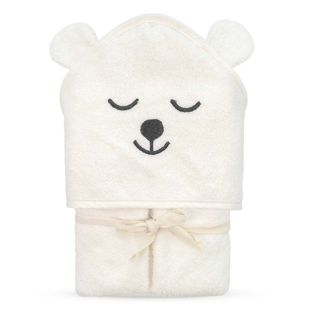 Tiny Toes - Baby & Toddler Towel Hooded Bear - Large