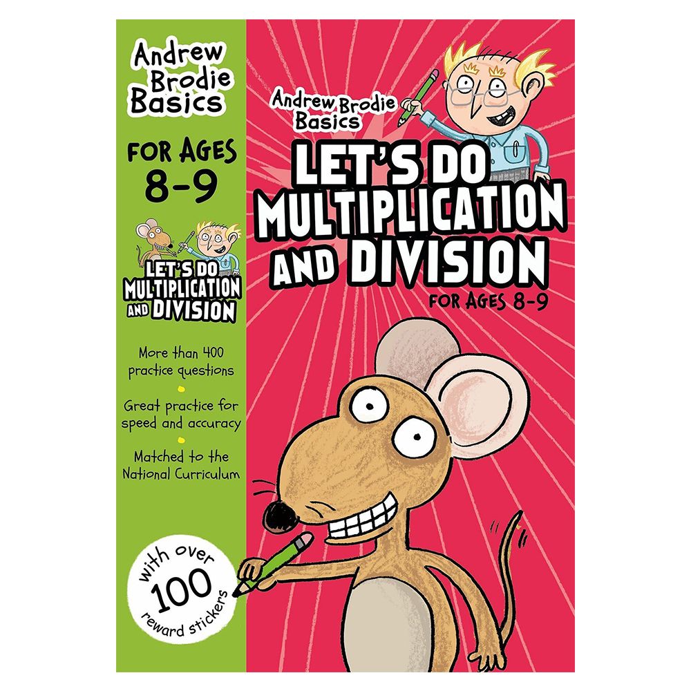 كتاب آندرو برودي التعليمي "Let's Do Multiplication and Division"، 8-9 سنوات