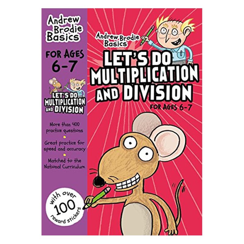 كتاب آندرو برودي التعليمي "Let's Do Multiplication and Division"، 6-7 سنوات