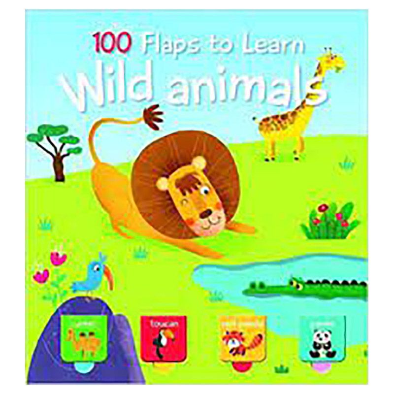 100 Flaps To Learn - Wild Animals