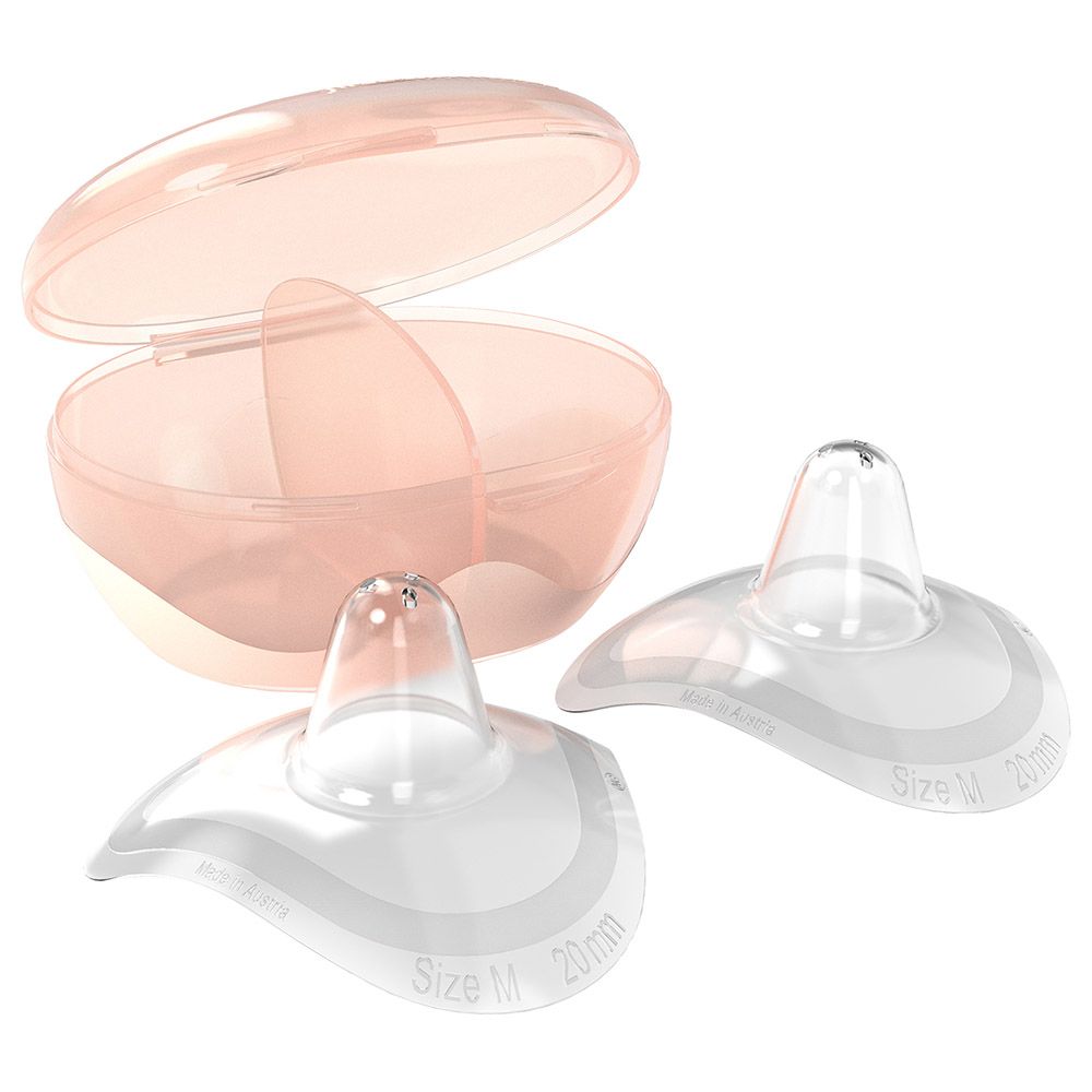 Nip - First Moments Nipple Shields With Box - Large