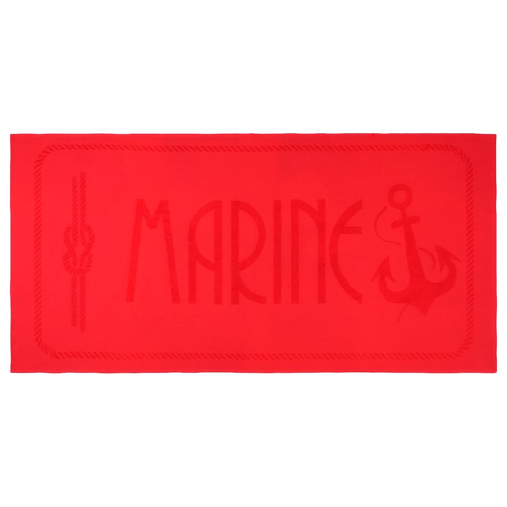 Anemoss - Anchor Beach Towel Red