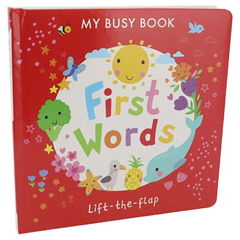  كتاب my busy book: first words