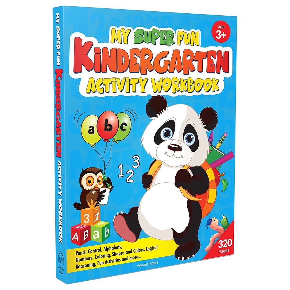 My Super Fun Kindergarten Activity Workbook 