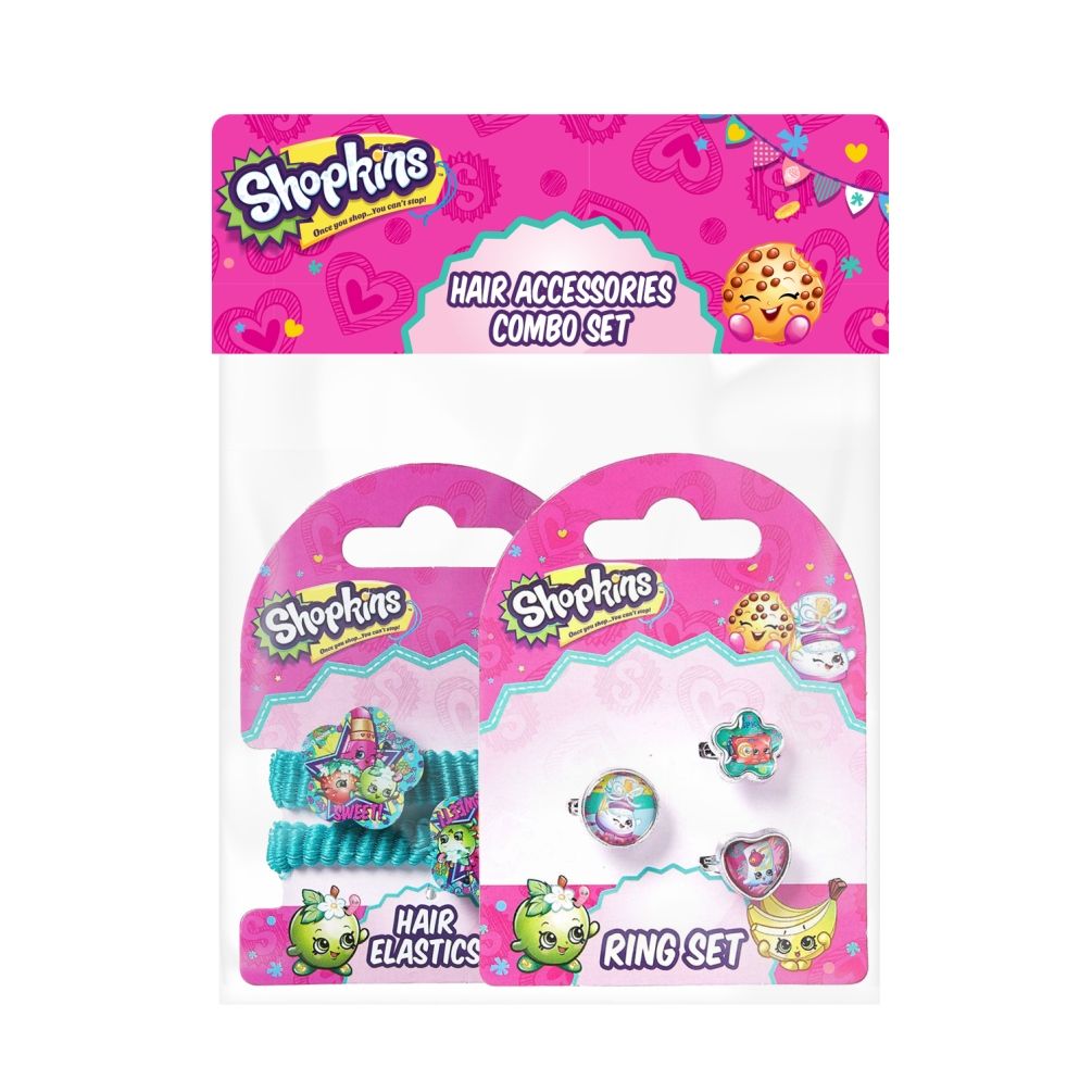 Shopkins - Pony Band Green  & Ring Multi-Color Combo