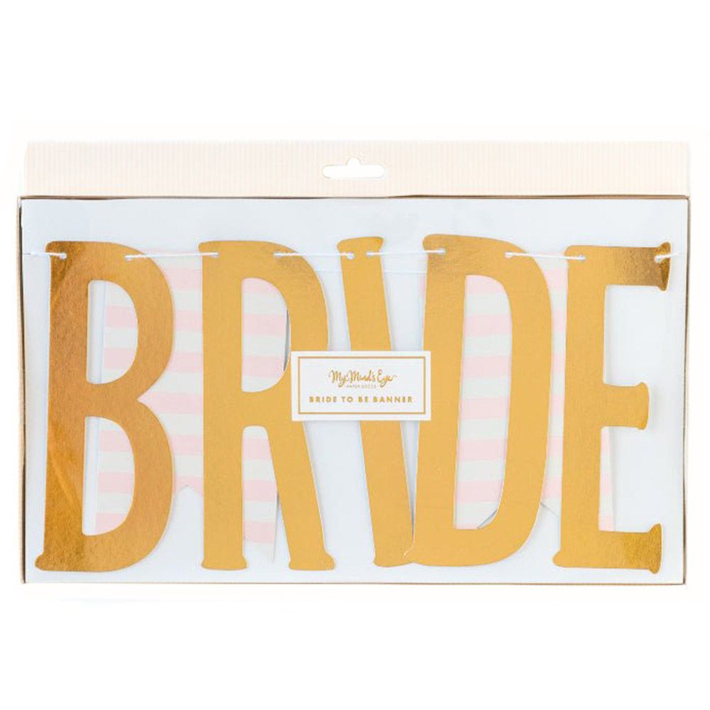 My Mind's Eye - Bride To Be Word Banner