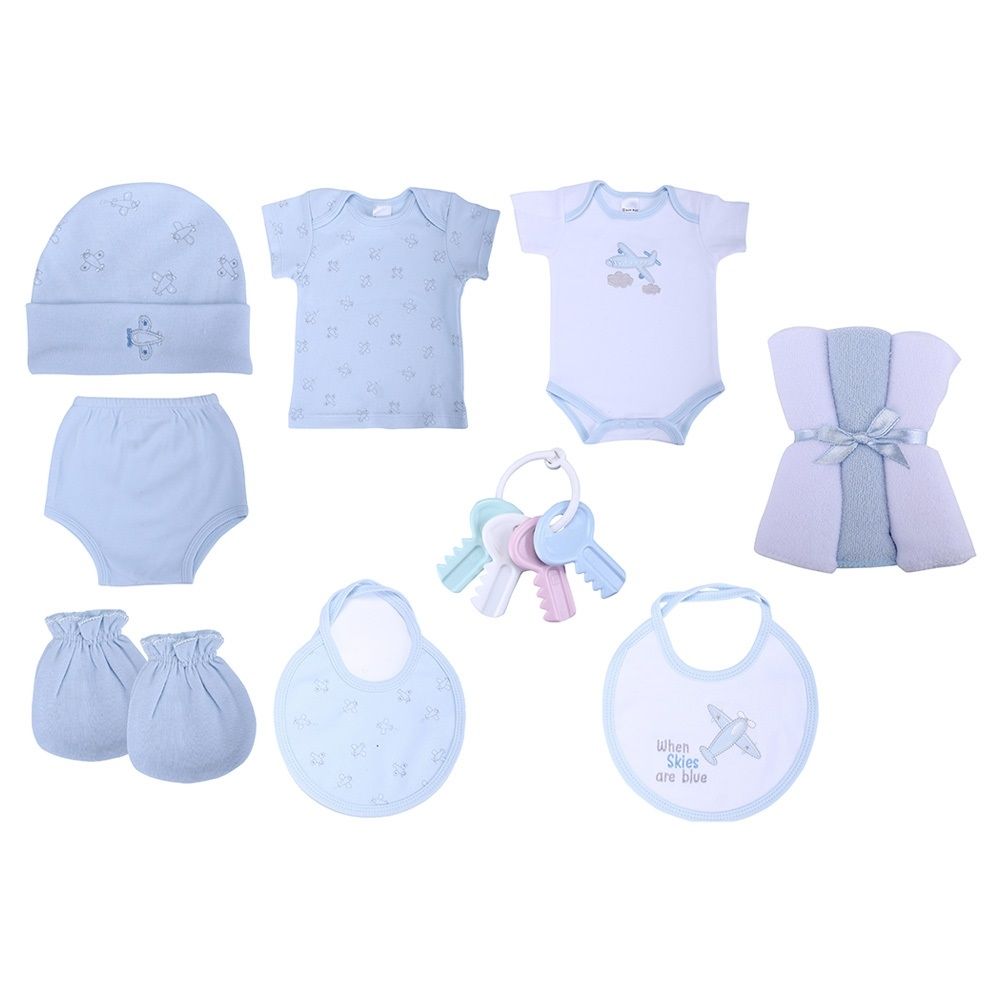 Baby Plus - Infant 11pc Gift Set - Light Blue